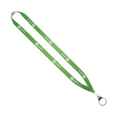 5/8" Dye-Sublimated Satin Ribbon Lanyard