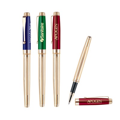 Cap-Off Rollerball Pen