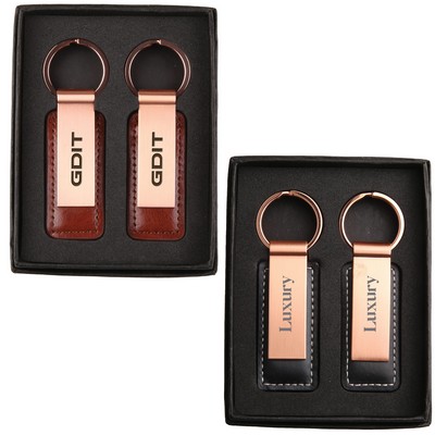 Double Keychain Set (Copper)
