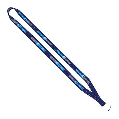 1/2" Polyester Dye Sublimated Lanyard