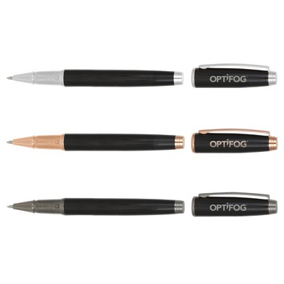 Hourglass Brass Cap-Off Rollerball