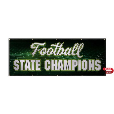3' x 8' 13 oz. Smooth Vinyl Banner Double-Sided