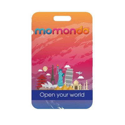 2 1/8" X 3 3/8" Plastic Identification Badge